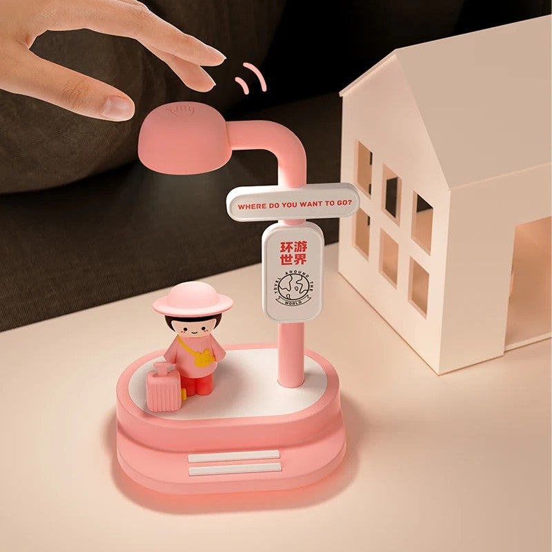 Bluejw LED Night Light Battery Operated - Color Changing Feature Lights - Portable Kids Room Decor Nightlights - Image 4